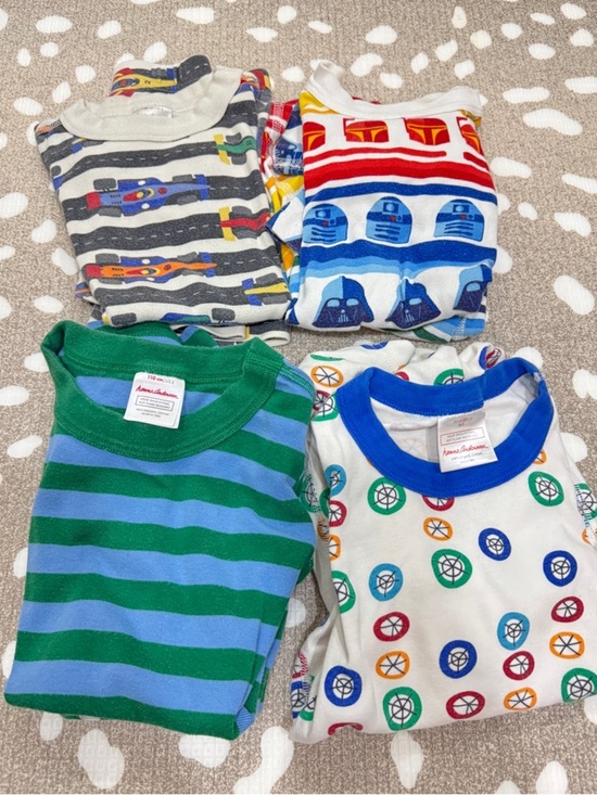 Hanna Andersson Other - Lot of 4 Hanna Andersson pajamas set shortie shorts tee star wars cars play